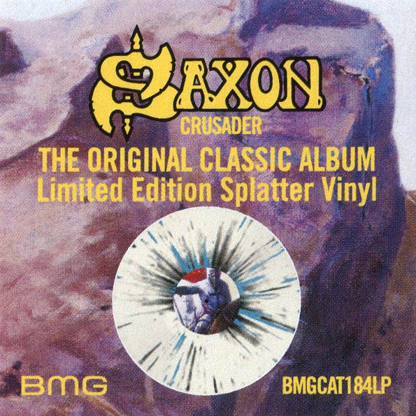 Saxon : Crusader (LP, Album, Ltd, RE, RM, Spl)