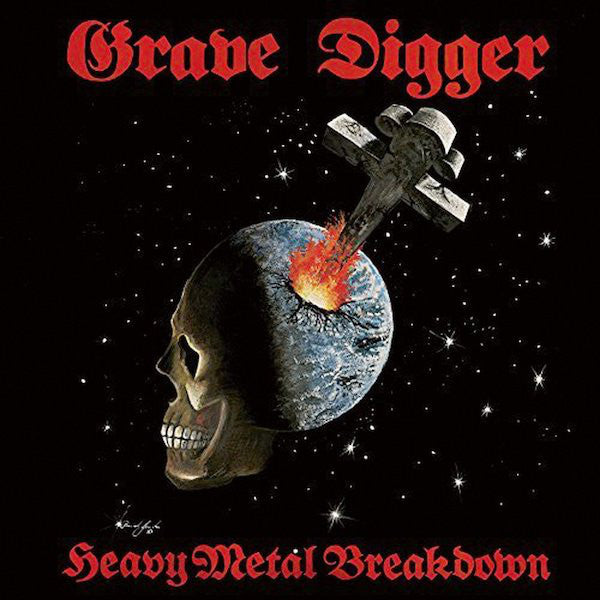 Grave Digger (2) : Heavy Metal Breakdown (2xLP, Album, RE, RM, Red)