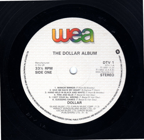 Dollar : The Dollar Album (LP, Album)