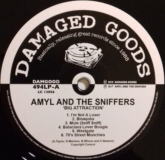 Amyl And The Sniffers : Big Attraction & Giddy Up (LP, Comp, RE, RP)