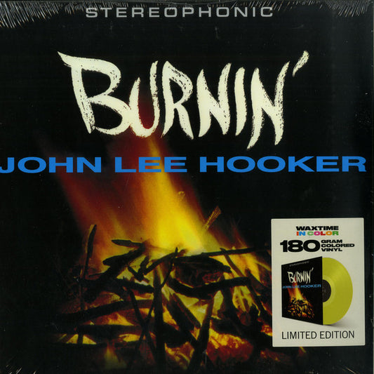 John Lee Hooker : Burnin' (LP, Album, Ltd, RE, Yel)