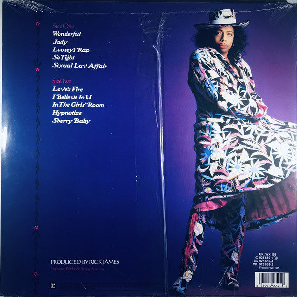 Rick James : Wonderful (LP, Album, Gat)