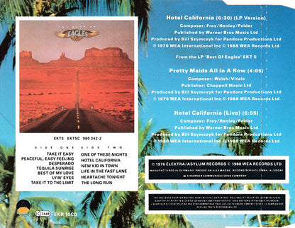 Eagles : Hotel California (CD, Mini, Single)