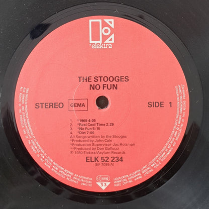 The Stooges Featuring Iggy Pop : No Fun (LP, Comp, RE)