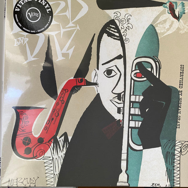 Charlie Parker And Dizzy Gillespie : Bird And Diz (LP, Album, RE)