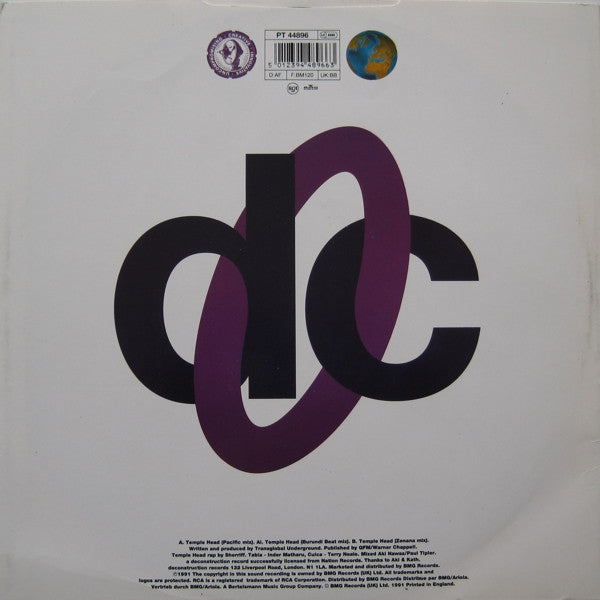 Transglobal Underground : Temple Head (12")