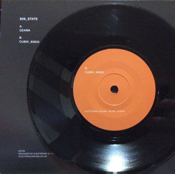 808_State* : Ozawa (7", Single, Ltd)