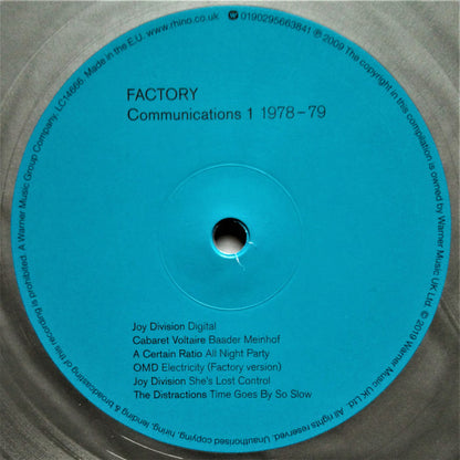 Various : Factory Communications 1978-92 (8xLP, RE, Sil + Box, Comp, Ltd)