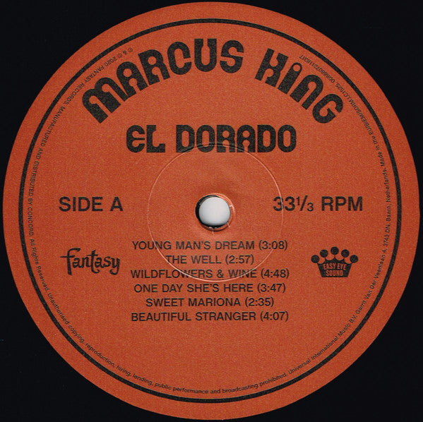 Marcus King (2) : El Dorado (LP, Album)