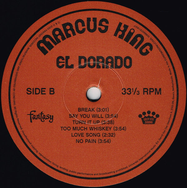 Marcus King (2) : El Dorado (LP, Album)