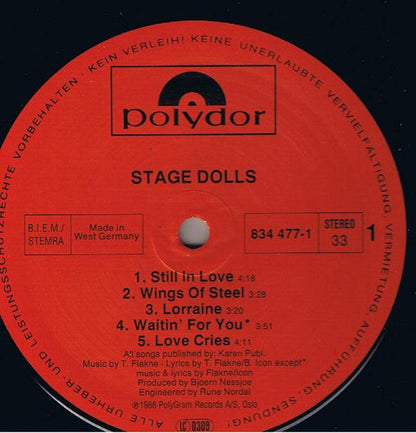 Stage Dolls : Stage Dolls (LP, Album)