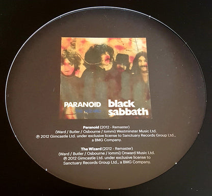 Black Sabbath : Evil Woman / Wicked World / Paranoid / The Wizard (2x7", RSD, Ltd, Pic, RM)