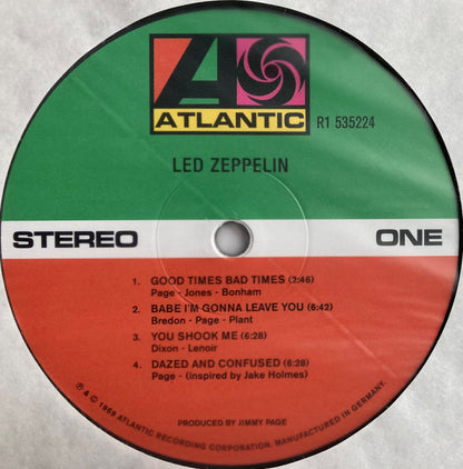 Led Zeppelin : Led Zeppelin (LP, Album, RE, RM, 180)