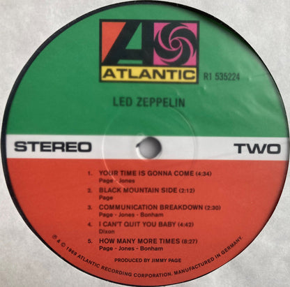 Led Zeppelin : Led Zeppelin (LP, Album, RE, RM, 180)