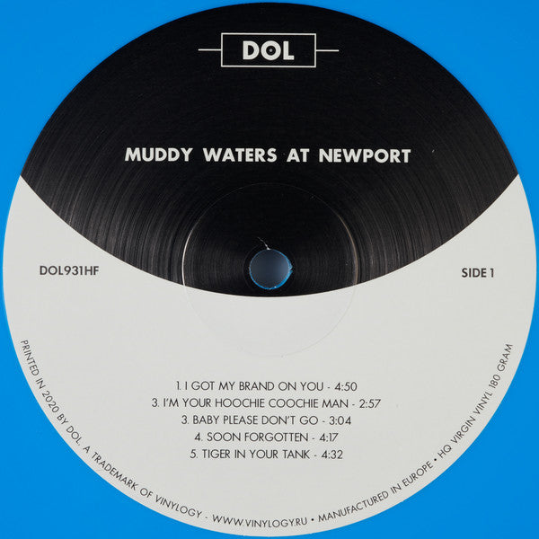 Muddy Waters : Muddy Waters At Newport 1960 (LP, Album, RE, Blu)