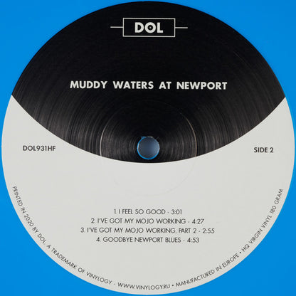 Muddy Waters : Muddy Waters At Newport 1960 (LP, Album, RE, Blu)