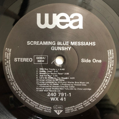 The Screaming Blue Messiahs : Gun-Shy (LP, Album)