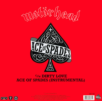 Motörhead : Ace Of Spades (12", EP, RSD, Ltd, RE, Red)