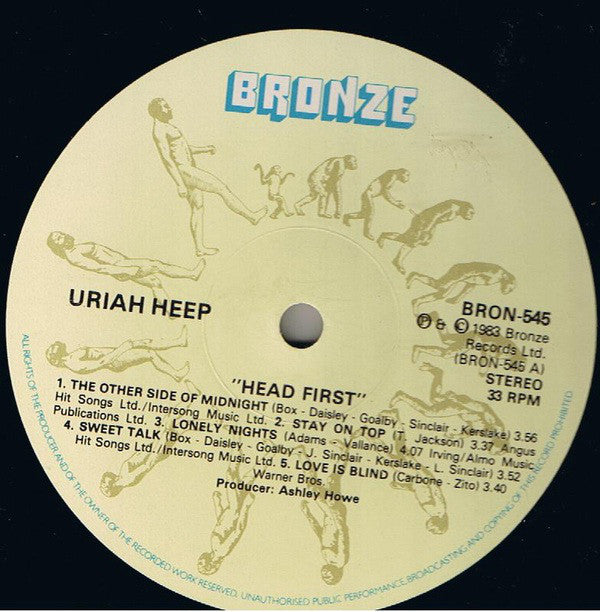 Uriah Heep : Head First (LP, Album)