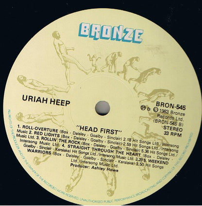 Uriah Heep : Head First (LP, Album)