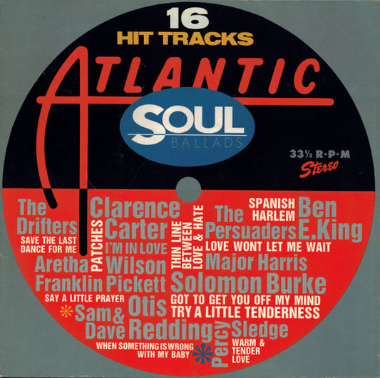 Various : Atlantic Soul Ballads (LP, Album, Comp)