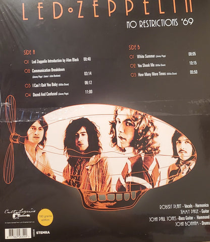 Led Zeppelin : No Restrictions '69 (LP, Comp, Unofficial)