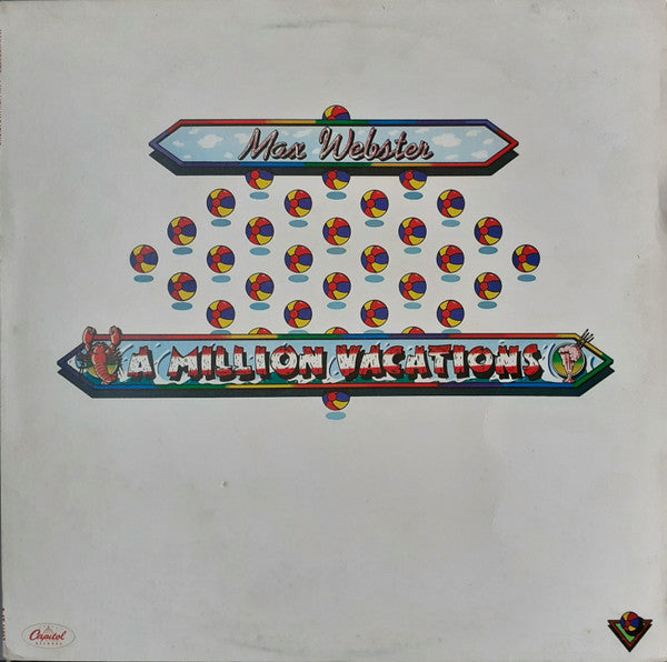 Max Webster : A Million Vacations (LP, Album)