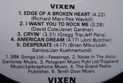 Vixen (2) : Vixen (LP, Album)