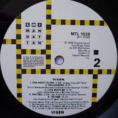 Vixen (2) : Vixen (LP, Album)