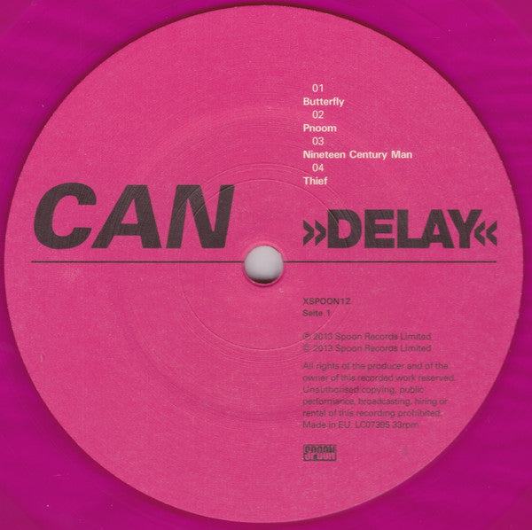 Can : Delay 1968 (LP, Album, RE, RM, Pin)