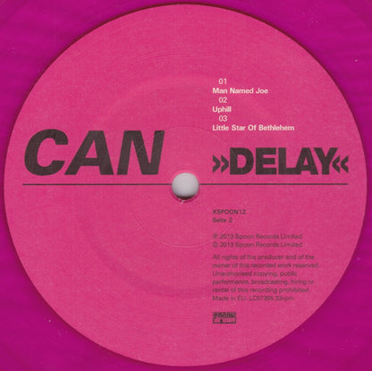 Can : Delay 1968 (LP, Album, RE, RM, Pin)