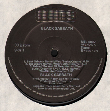 Black Sabbath : Black Sabbath (LP, Album, RE, Gat)