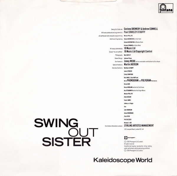 Swing Out Sister : Kaleidoscope World (LP, Album)