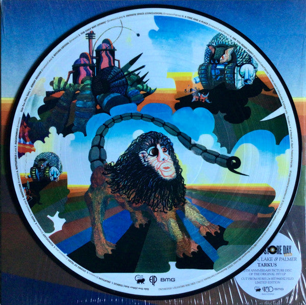 Emerson, Lake & Palmer : Tarkus (LP, Album, RSD, Ltd, Pic, RE)