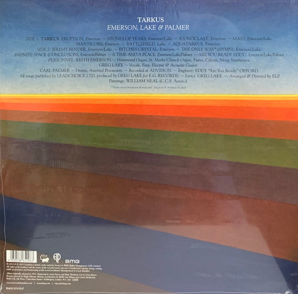 Emerson, Lake & Palmer : Tarkus (LP, Album, RSD, Ltd, Pic, RE)