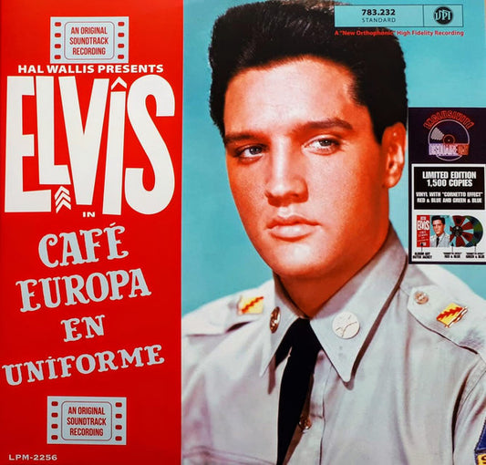 Elvis* : Elvis In Café Europa En Uniforme (2xLP, Comp, Ltd, Red)