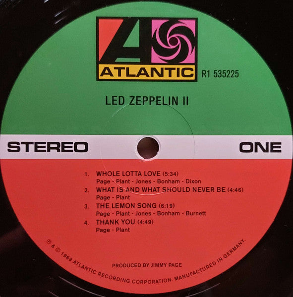 Led Zeppelin : Led Zeppelin II (LP, Album, RE, RM, 180)