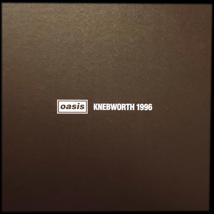 Oasis (2) : Knebworth 1996 (3xLP, Album + 2xCD, Album + 2xCass, Album + 3xDVD,)