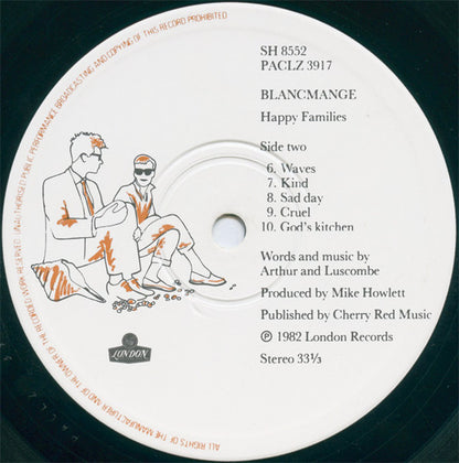 Blancmange : Happy Families (LP, Album)