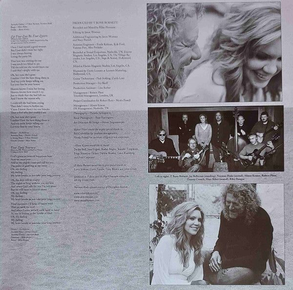 Robert Plant | Alison Krauss : Raising Sand (2xLP, Album, RE, Gat)