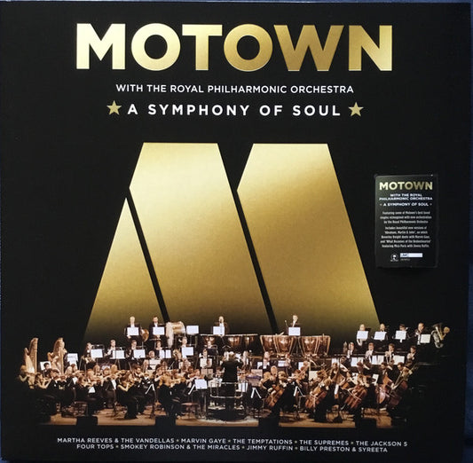 Various With Royal Philharmonic Orchestra : A Symphony Of Soul (LP, Album)