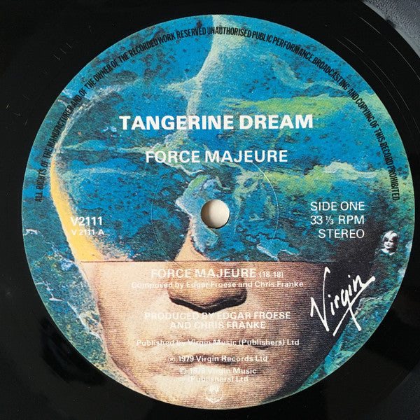 Tangerine Dream : Force Majeure (LP, Album)