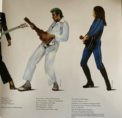 Roxy Music : For Your Pleasure (LP, Album, RE, RM, Hal)