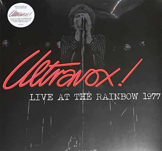 Ultravox : Live At The Rainbow 1977 (LP, Album, RSD, Mono)