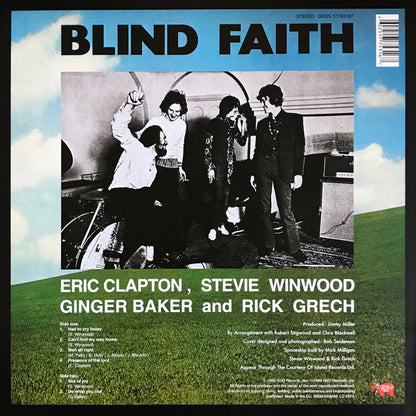 Blind Faith (2) : Blind Faith (LP, Album, RE, 180)