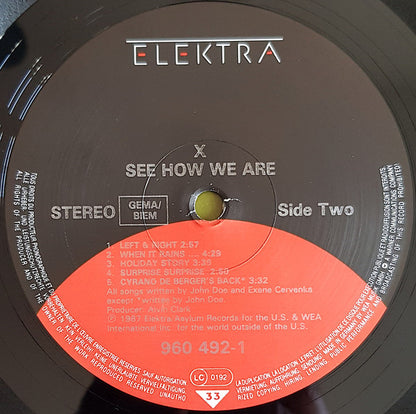 X (5) : See How We Are (LP, Album)