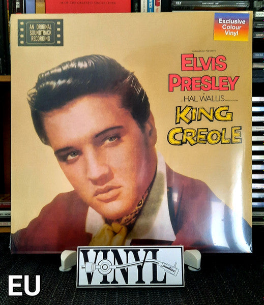 Elvis Presley : King Creole (LP, Album, Yel)