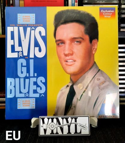 Elvis Presley : G.I. Blues (LP, Album, Yel)