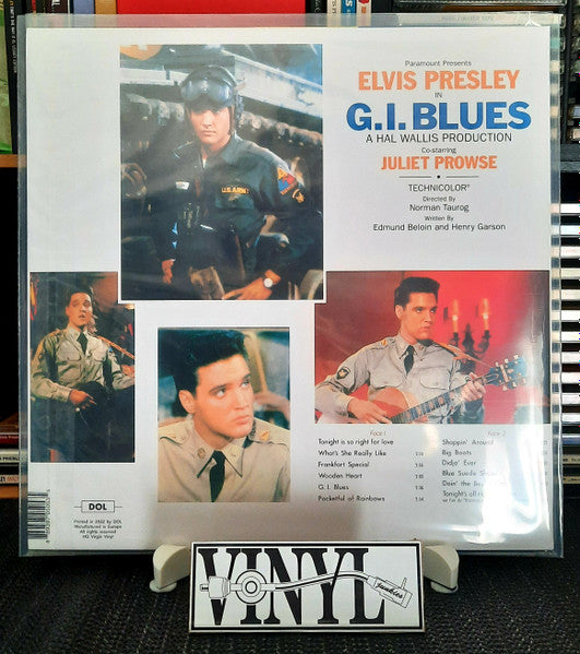 Elvis Presley : G.I. Blues (LP, Album, Yel)