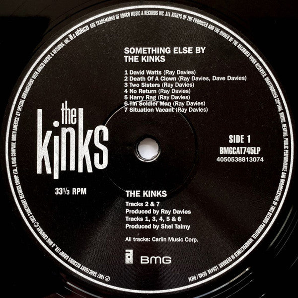 The Kinks : Something Else By The Kinks (LP, Album, Mono, RE)